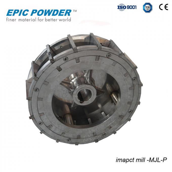 Single - Drive Pin Mill Pulverizer For Nitrogen Gas Protected Sulphur Powder