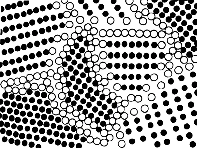 Atom arrangement in nanosolid