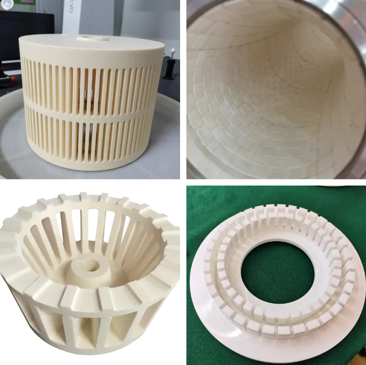 Ceramic lining for air jet mill
