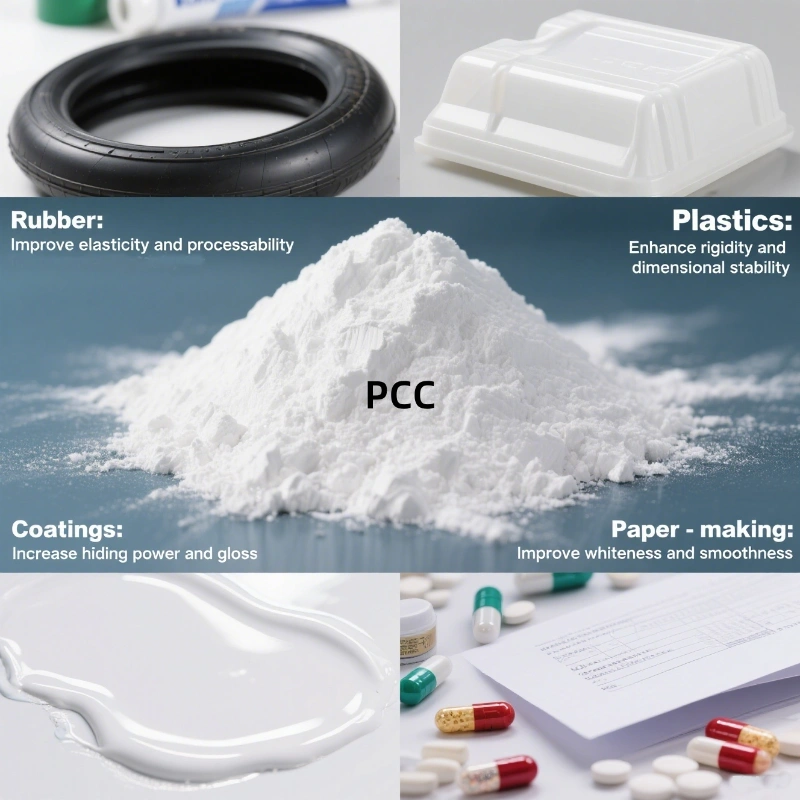 Application of light calcium