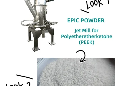 Jet Mill for Polyetheretherketone PEEK