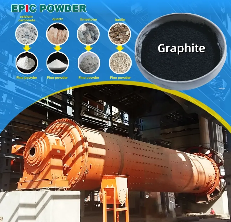 ball mill for artificial graphite