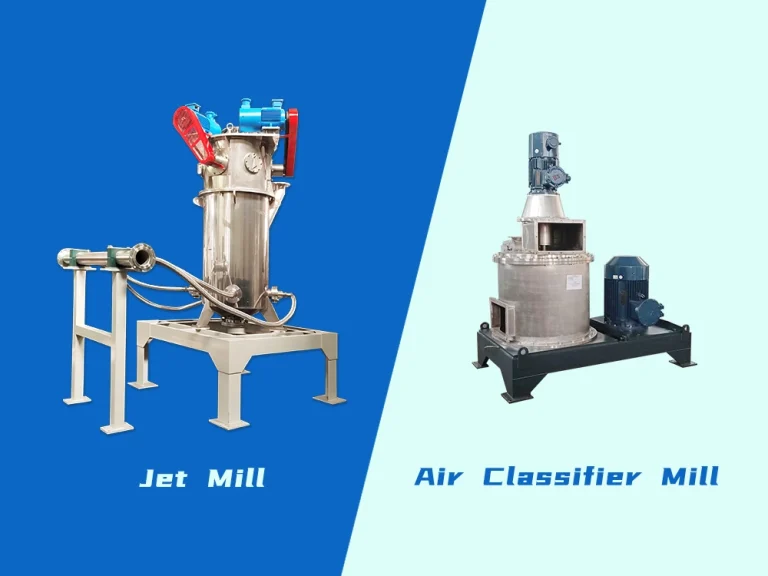 Jet Mill Micronizer vs Air Classifier Mil